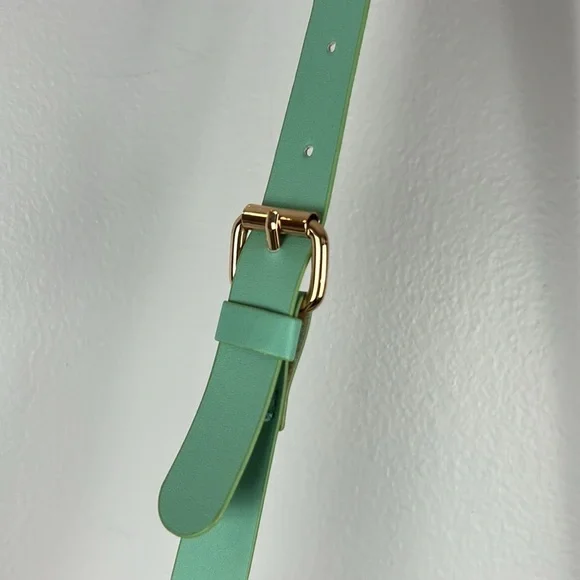 Cath Kidston Kids Retro Polka Dot Buckle Snap Closure Crossbody Bag Green Blue - Picture 7 of 14